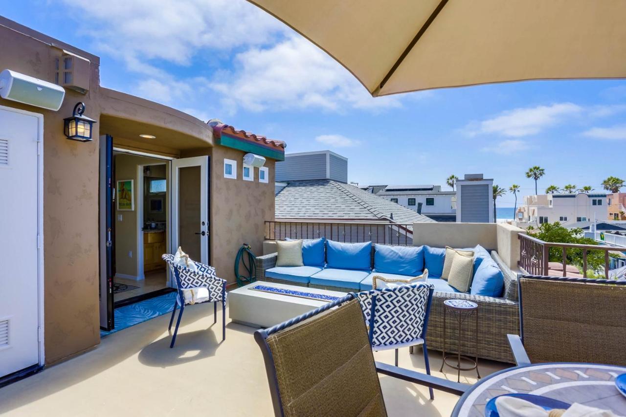 סן דייגו Stunning Ocean View Home W Rooftop Terrace, Firepit, Fast Wifi, Ac & Parking! מראה חיצוני תמונה